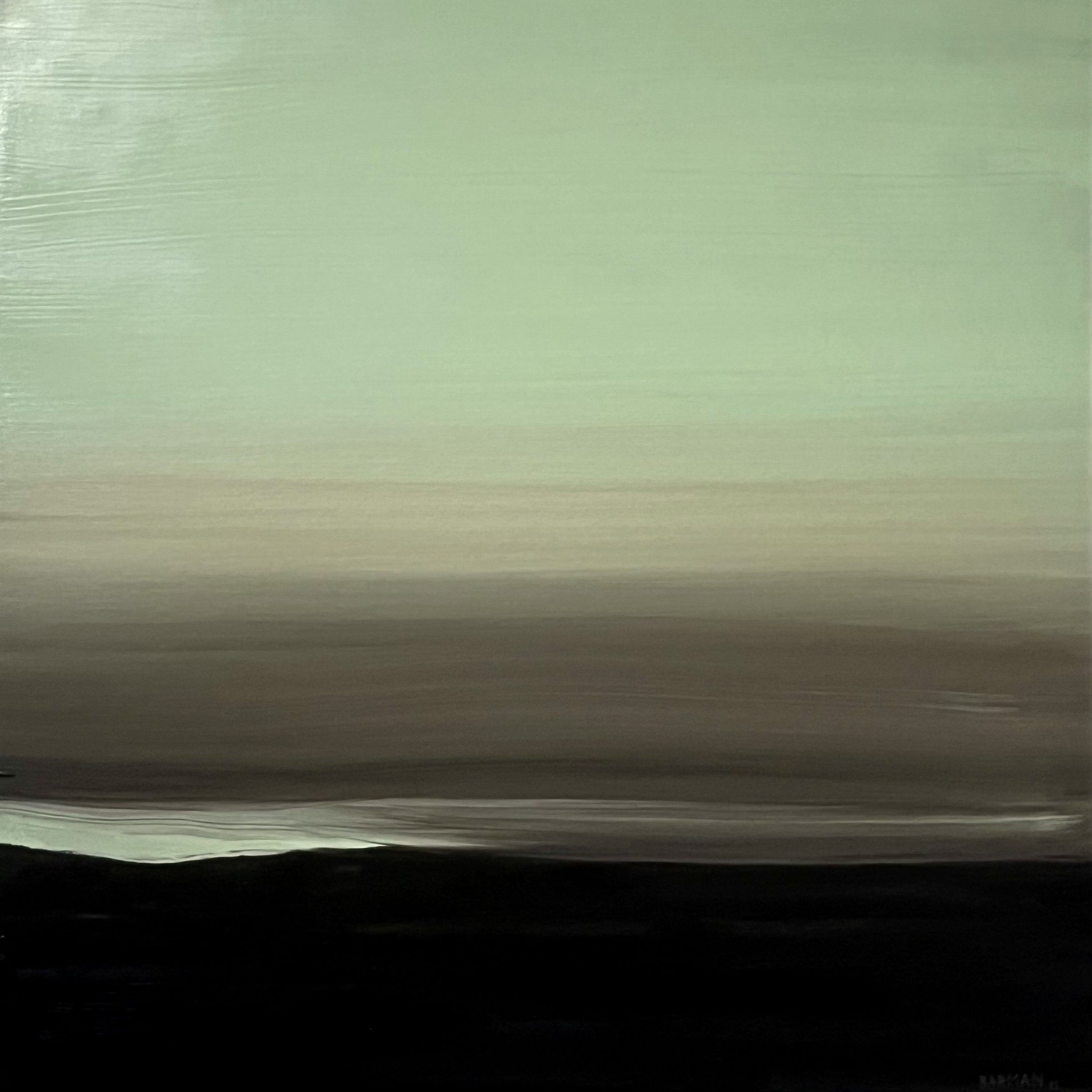 Inspiration depuis Chevroux, huile sur toile de lin, 100x80cm, 2025